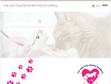 Tablet Screenshot of cat-and-dog-world.com